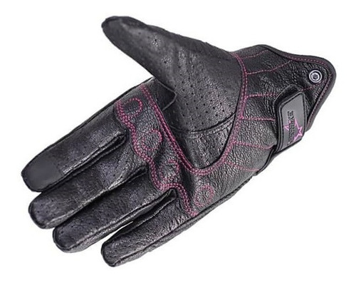 Guantes De Cuero Especial Para Mujer Táctil Talla Xs Y S