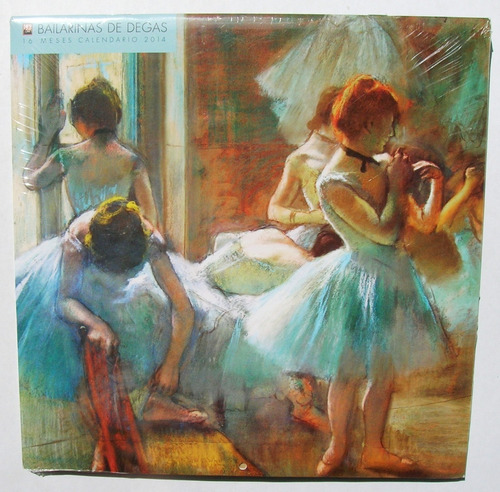 Edgar Degas Calendario 2014, Calendario Nuevo Y Sellado 