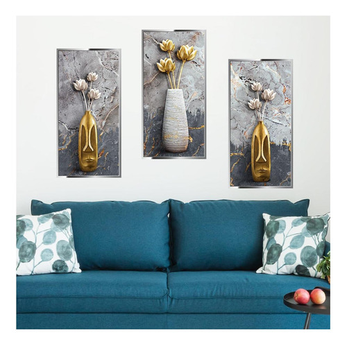 Pegatinas De Pared De Jarrón 3d 2 Ppc Magnolia Decisas De De