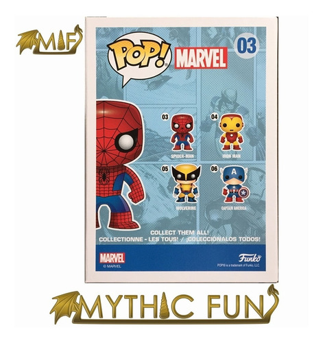 Funko Pop Marvel - Spider-man 03 (Usado)