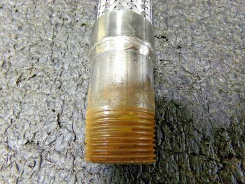 18 Oal, 1 Id, 580 Max Psi, Flexible Metal Hose Assembl Ddc