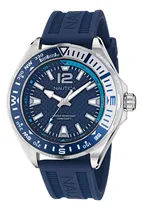 Comprar Reloj Nautica Cab Clearwater Beach 3 Hands Caratula Azul Azul Marino Azul Marino Y Plateado Azul Marino