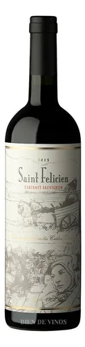 Vino Saint Felicien Cabernet Sauvignon Botella 750ml