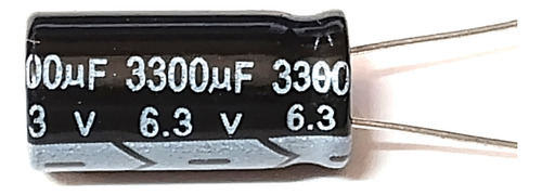 Capacitor Eletrolítico 10x 3300uf X 6,3v + 10x 1800x6,3
