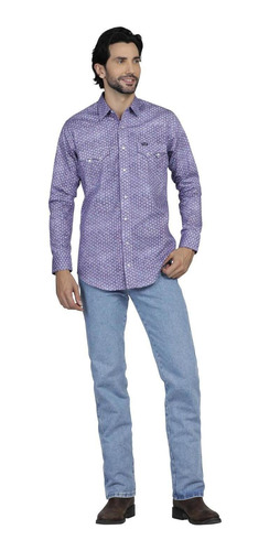 Imagen 4 de 5 de Camisa Vaquera Wrangler Hombre 20x W07