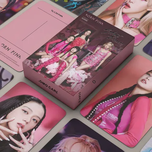 Yq-shut Down Lisa - Juego De 55 Tarjetas Fotográficas K-pop,