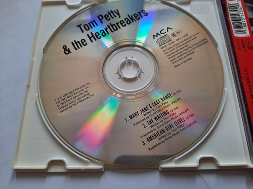 Tom Petty & The Heartbreaker / Cd / Mary Jane's Last Dance /