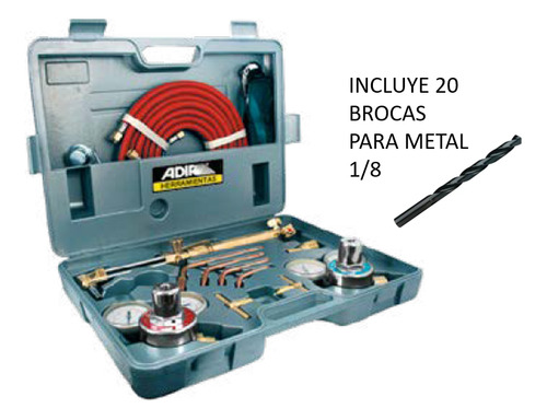 Juego De Autogena Para Cortar Y Soldar Adir 806