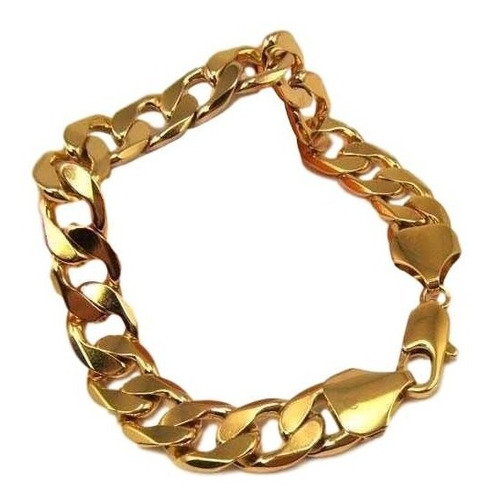 Pulseira Grumet Banho Ouro 18k - 12mm