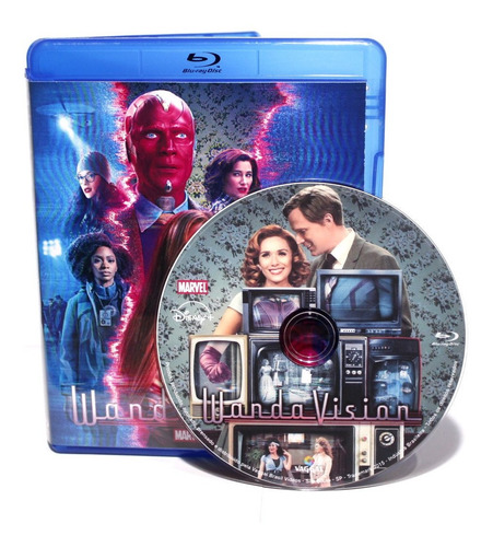 Imagem 2 de 3 de Blu-ray Série Wandavision - Missérie - Dubl-leg C/ Making Of