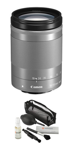 Canon Ef-m 18-150mm F/3.5-6.3 Is Stm Lente With Lente Cleani