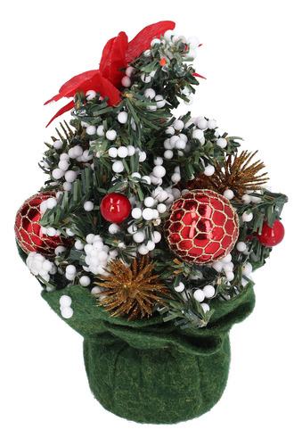 Mini Árbol De Navidad Artificial, Exquisito, Bonito Y Brilla