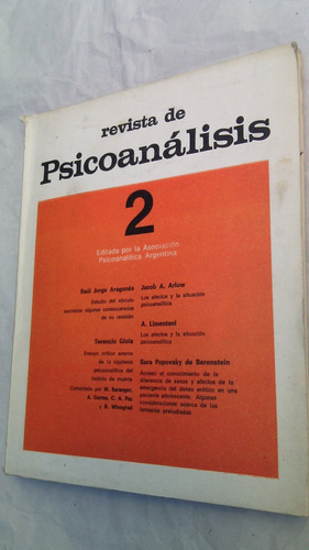 Revista De Psicoanalisis 2