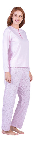 Pijama Invierno Algodón Mujer
