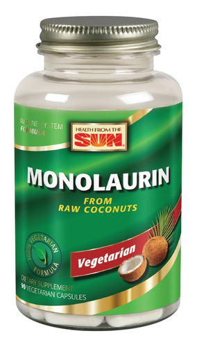 Monolaurin 990 Miligramos 90 Cpsulas Vegetales