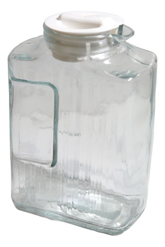 Botella Vidrio Agua Leche Jugo 1,5 Lts C/ Tapa Organizacion
