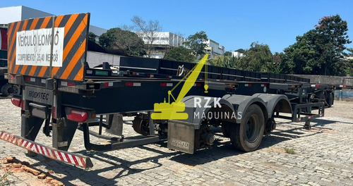 Carreta Bitrem Porta Container Rodotec 2019