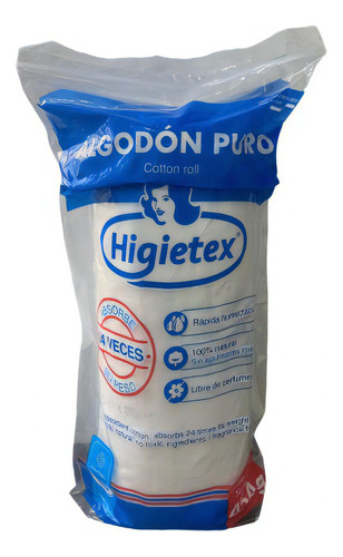 Algodón Rollo Higitex 454g