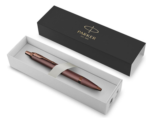 Bolígrafo Parker Im Monochrome Burgundy Tinta Azul
