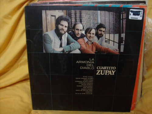 Vinilo Cuarteto Zupay La Armonia Del Diablo Oo F1