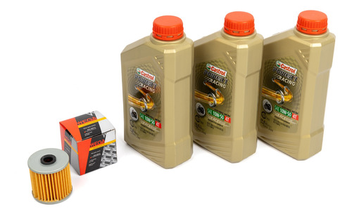 Kit Service Filtro Aceite + Power1 10w50 Kawasaki Klr 650 92