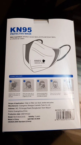 Mascarillas Kn95 Importadas Con Inen Y Mipro