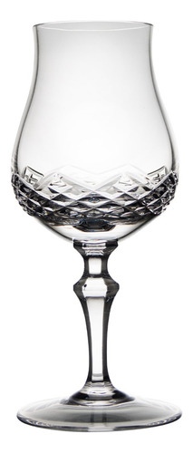 Taça Whisky Prime Scotland Premium Cristal Lapidado a Mão Cor Transparente 145ml