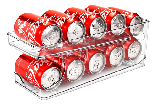 Organizador De Latas De Soda Para Refrigerador Y Dispensador