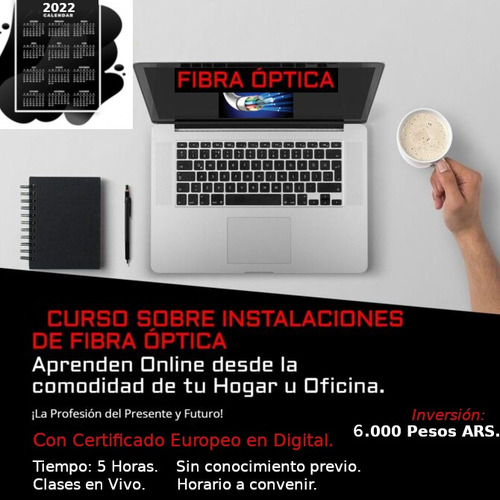 Imagen 1 de 5 de Curso De Fibra Óptica A Distancia (online)