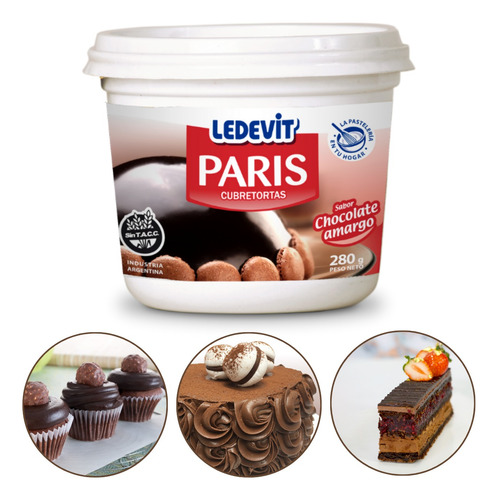 Crema Paris Chocolate Ledevit 280grs