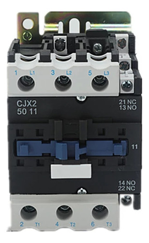 Contactor Para Electrodomésticos Practinet 50 Amper Cjx2-5011 24vca