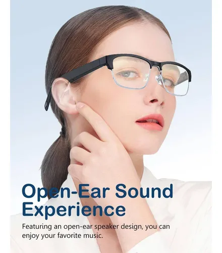 Gafas Inteligentes Bluetooth Audio Filtro Luz Azul Tr90