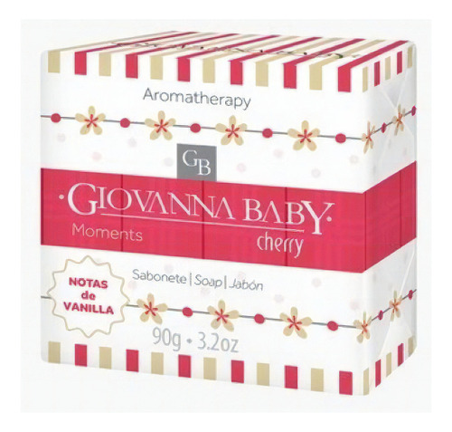 Sabonete Em Barra Giovanna Baby Moments Cherry 90g