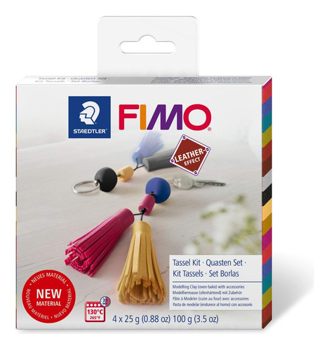 Fimo - Juego De Borlas Modelar Efecto Piel