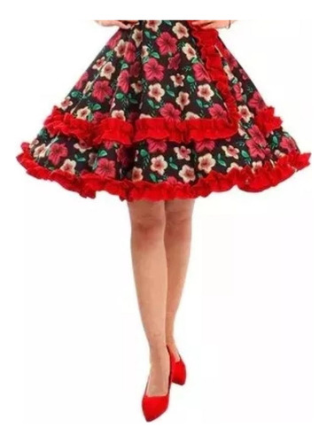 Vestido Huasa, Dama Chinita. Para Fiestas Patrias. (Usado)
