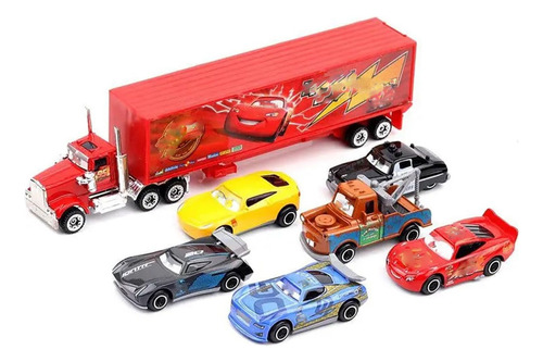 Pack 7 Autos Modelo De Coche De Juguete