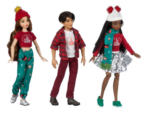 Bonecas Disney Ily 4ever Holiday 3 Pack C Surpresa Inclusa