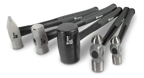 Titan 63125 5-piece Hammer Set - 16oz &amp; 32oz Ball Pein H