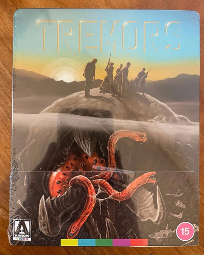 4k + Bluray Steelbook O Ataque Dos Vermes Malditos - Lacrado