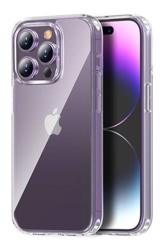 Capa Case Para iPhone 14 Cristal Premium Anti Impacto Rock Cor Branco iPhone 14 Pro