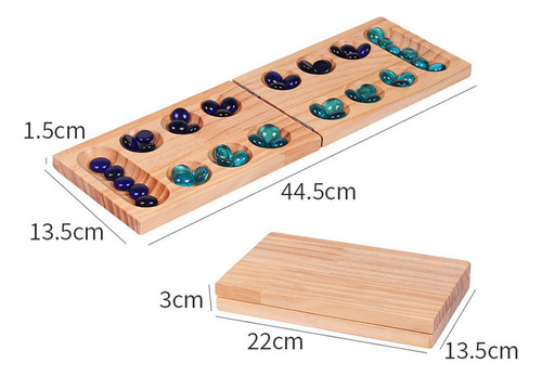 V Juegos Familiares De Madera, Juego De Mesa Mancala, Juego