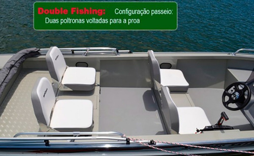 Savage 5513 Double Fishing C/ Mercury 60 4t Pronta Entrega