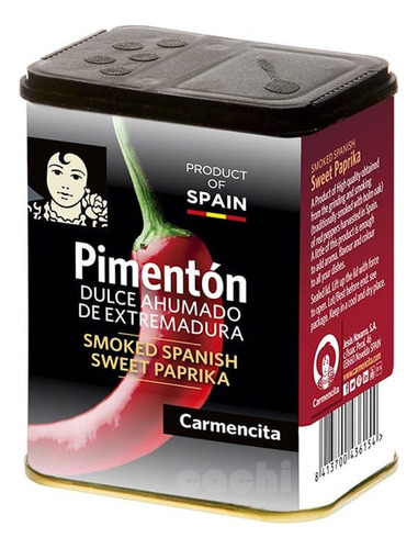 Pimenton Carmencita Ahumado Dulce De Extremandura 75gr