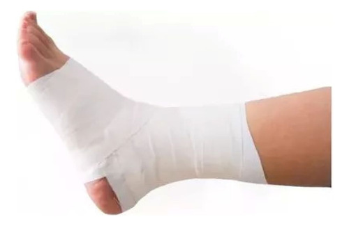 Cinta De Tela Plus - Venda Adhesiva Deportiva - Pack X3 Blanco