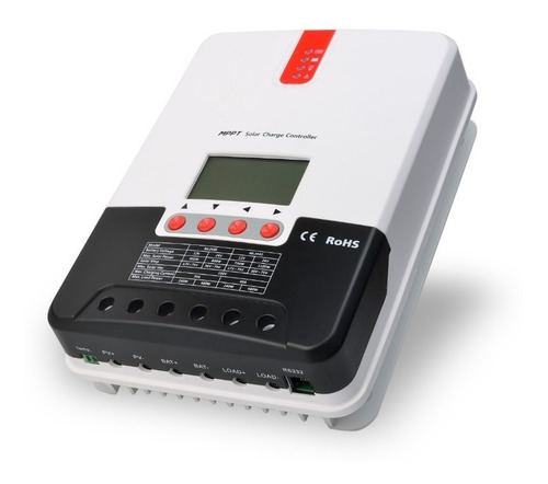 Imagem 2 de 5 de Controlador De Carga Solar Mppt Srne 2440 40a 12/24v