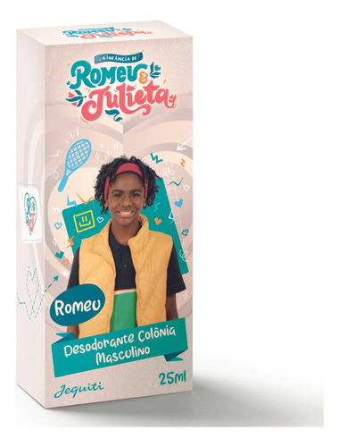 Desodorante Colônia Romeu A Infância De Romeu E Julieta Masculina