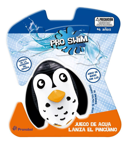 Juego De Buceo Lanza El Pingüino 17x17cm Toys Piscina Verano