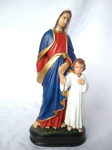 Imagem De Maria Passa Na Frente 30 Cm Resina Fino Acabamento Cor Pintura A Mão