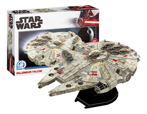 Revell 00323 STAR WARS Millennium Falcon quebra-cabeça 3d 1/72