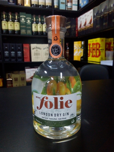 Gin Avec Folie orange london dry 750ml